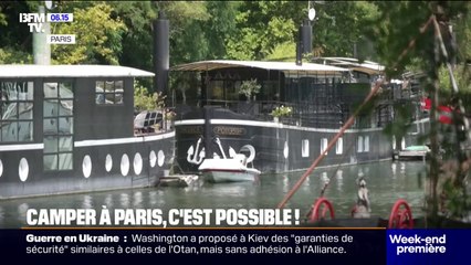 Faire du camping à Paris, c'est possible avec un site qui peut accueillir jusqu'à 2.500 personnes