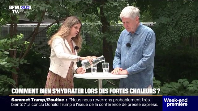 Comment bien s'hydrater lors des fortes chaleurs ?
