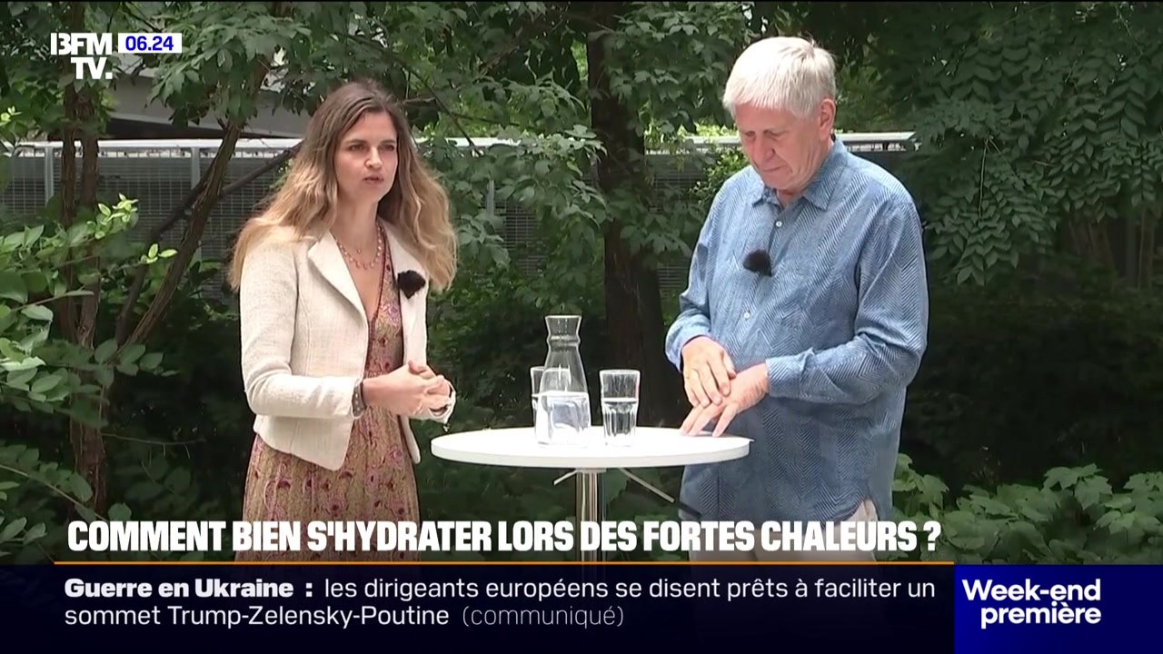 Comment bien s'hydrater lors des fortes chaleurs ? - 17/08