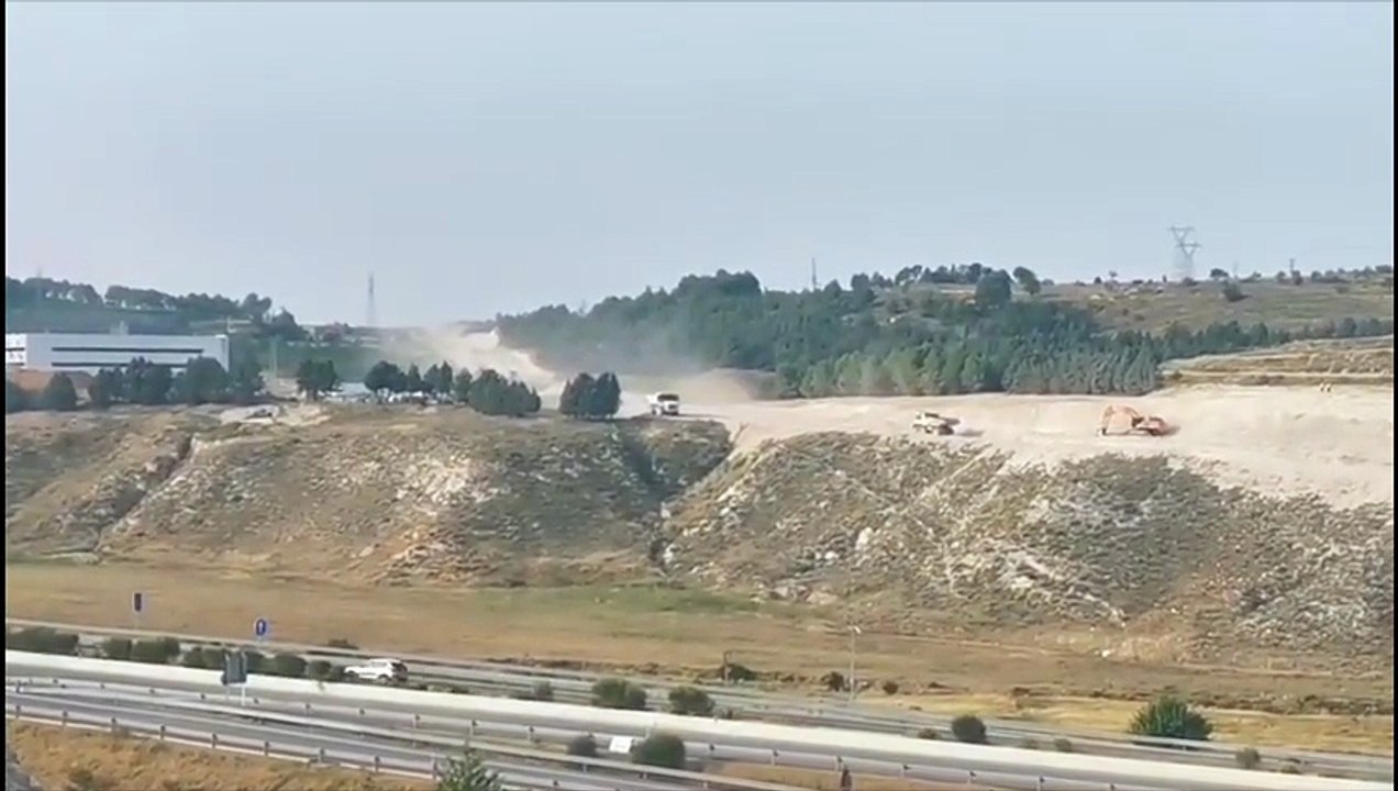 ESTADO OBRAS ACCESOS HOSPITAL 18 AGOSTO