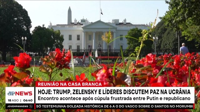 Trump se reúne com Zelensky para negociar o fim do conflito na Ucrânia