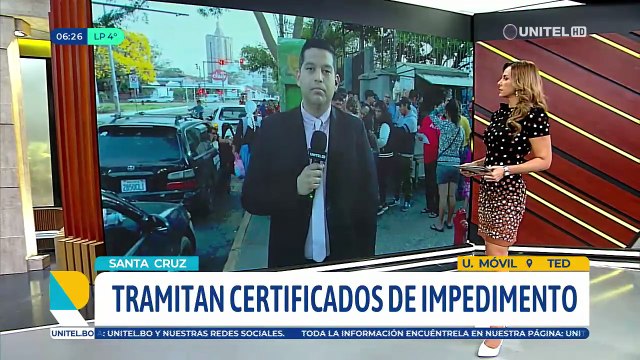 Largas filas para tramitar certificados de impedimento, un día después de las elecciones