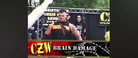 Brain Damage entrance at CZW TOD 8 2009