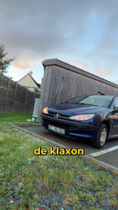 Si ton klaxon de voiture fait un bruit bizarre, c'est peut-être parce que tu as oublié de remettre du liquide de klaxon !