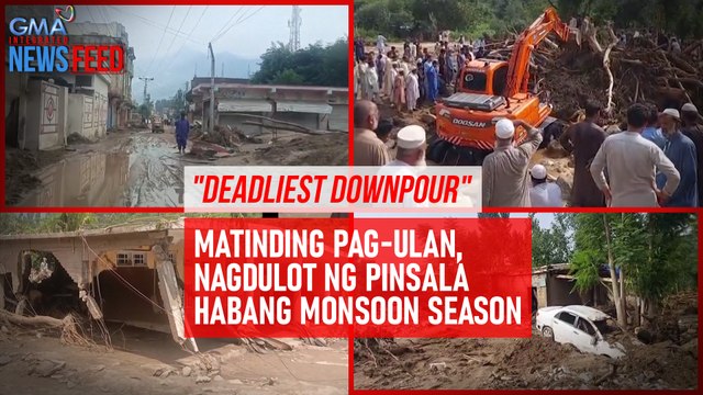 DEADLIEST DOWNPOUR — Matinding pag-ulan, nagdulot ng pinsala | GMA Integrated Newsfeed