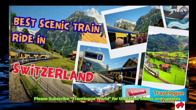 What Makes The Swiss Scenic Railway BEST Train Ride In Europe |Best Scenic Train Ride In Switzerland