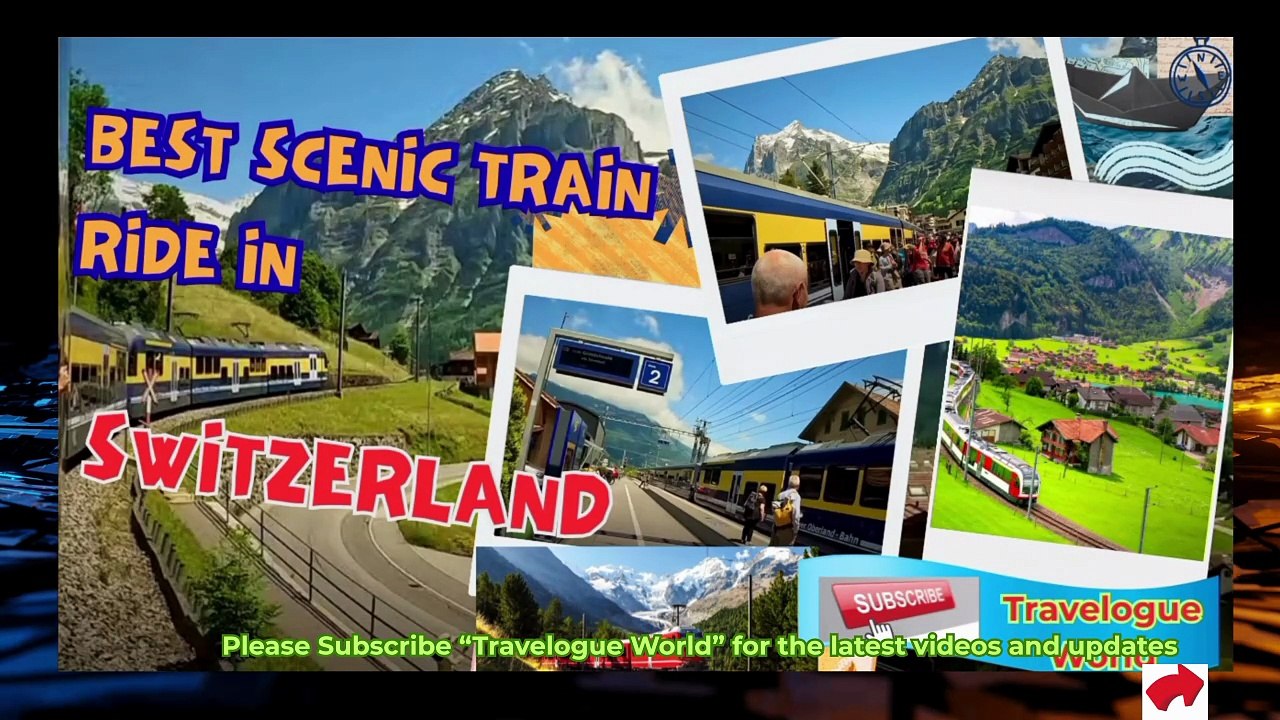 What Makes The Swiss Scenic Railway BEST Train Ride In Europe |Best Scenic Train Ride In Switzerland