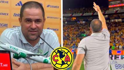 André Jardine explica su festejo tras la victoria de América sobre Tigres en el Volcán