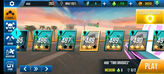 Stunt Car Extreme Level 488 "TWO BRIDGES"
