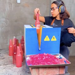 Turning Old Bottles Into Something Beautiful ♻️💎