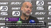 Guardiola habla sobre Savinho y su teoría de los jugadores que quieren irse