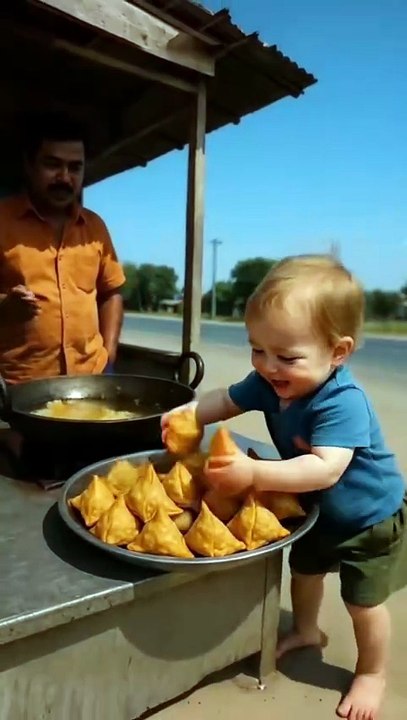 "Chhote Bacche Ki Samosa Kahani 🥺 | Mehnat Ka...