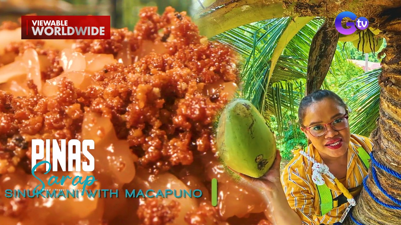 Sinukmani with macapuno ng mga taga-Malvar, Bat...