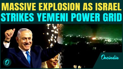 BREAKING: Panic and Chaos Across Sana’s As Israel BOMBS Yemen’s Haziz Power Station | Video