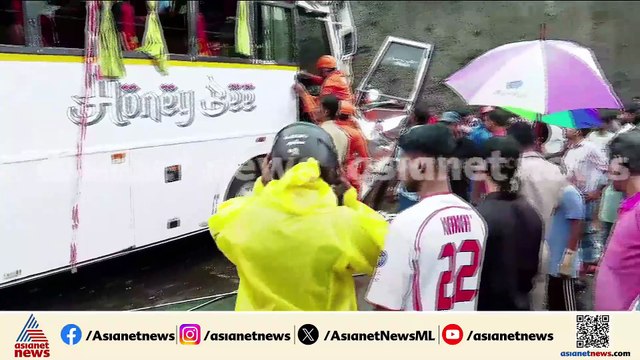 കുറ്റിപ്പുറത്ത് അമിത വേഗതയിലെത്തിയ ബസ് മറിഞ്ഞു; നിരവധി പേർക്ക് പരിക്ക്, ഒരു കുട്ടിയുടെ നില ഗുരുതരം