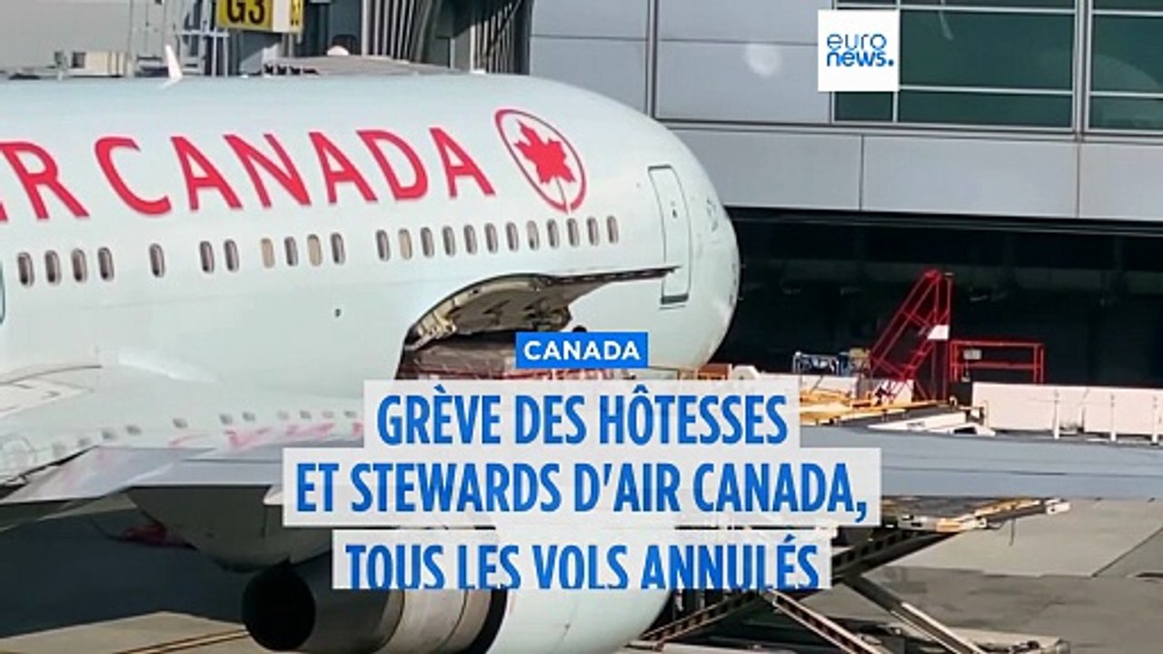 Grève des hôtesses et stewards d'Air Canada : reprise progressive des vols