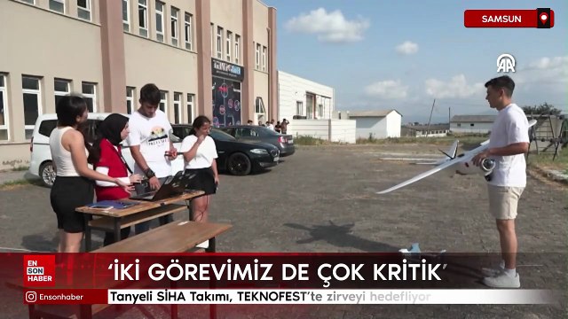 Tanyeli SİHA Takımı, TEKNOFEST'te zirveyi hedefliyor