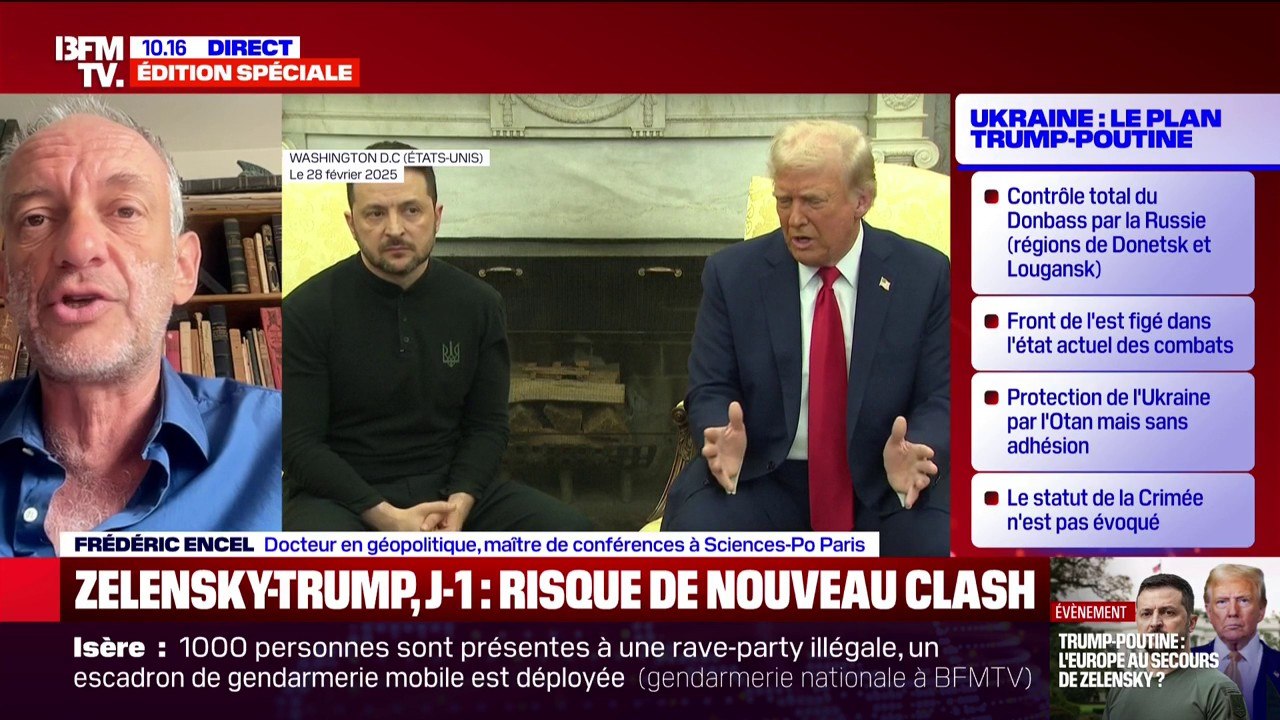 Rencontre entre Trump et Zelensky: pour Frédéric Encel, docteur en géopolitique, "l'Europe a de nombreux moyens pour incarner une grande puissance globale"