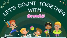🎉Fun Counting Game 1-10  | Grambi🌈