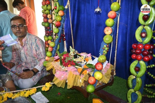 रायपुर में जन्माष्टमी धूम! जवाहर नगर राधाकृष्ण मंदिर में उमड़ी भक्तों की भीड़, देखें Video