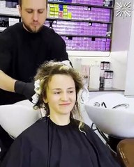 Bleach transformation on natural curls!