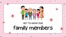 🎉Meet Your Family Members! Fun Learning with Grambi🌈