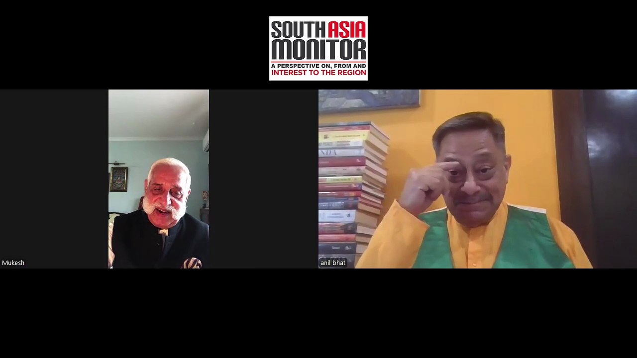 Lt Gen Mukesh Sabharwal (Retd), former Adjutant General, Indian Army speaks with Col Anil Bhat (Retd.) on his book of memories in poems titled Yaadein Purani (in both English and Devnaagri scripts) | SAM Conversation