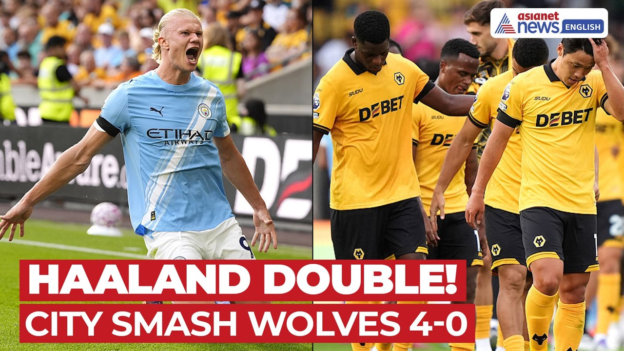 Wolves vs Manchester City Highlights | Haaland Brace, Reijnders Shines On Debut