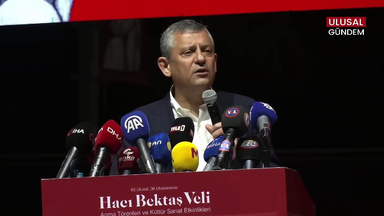 Özgür Özel'den Hacı Bektaş'ta tarihi mesajlar: "Karadutun gölgesinde durmaya söz veriyorum" (Videolu Haber)