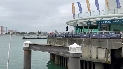 Crowds enjoy The Ocean Race Europe Fan Day at Gunwharf - video by Chris Moorhouse