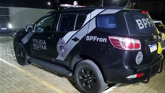 BPFron apreende grande quantidade de drogas após perseguição na BR-277