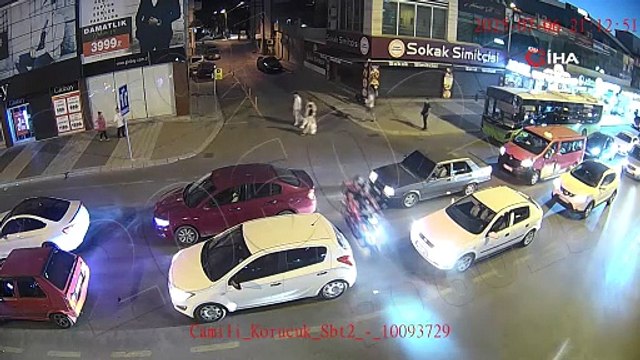 Sakarya’daki trafik kazaları KGYS kamerasında