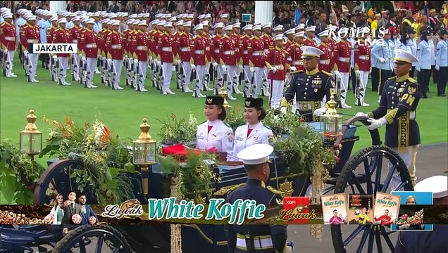 Momen Kirab Sang Merah Putih dari Istana Merdeka ke Monas di Akhir Peringatan HUT RI ke-80