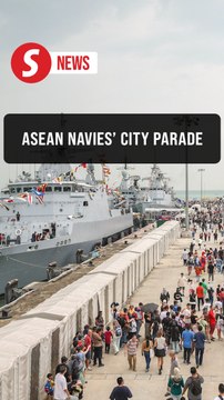 Navy parade draws large crowds at Penang Esplanade