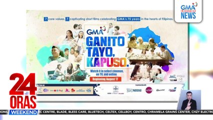 Pinoy values, bida sa 7 short films ng "Ganito Tayo, Kapuso" | 24 Oras Weekend