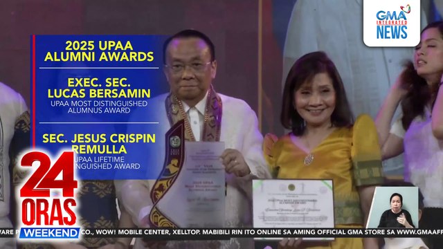 Ilang natatanging UP alumni kinilala | 24 Oras Weekend