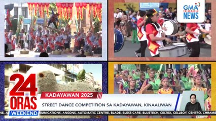 Street dance competition sa Kadayawan kinaaliwan | 24 Oras Weekend