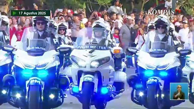 Dikawal Pasukan Kuda! Duplikat Bendera Sang Merah Putih & Teks Proklamasi Dikembalikan ke Monas