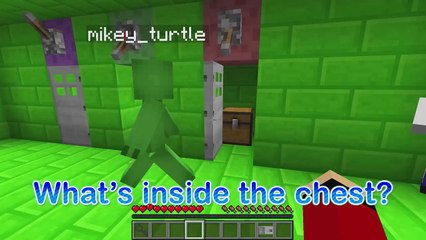 Saving Mikey From Slime Prison in Minecraft!