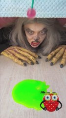 When the monster under the bed becomes your BFF 🤝🛏️🤣 #comedy