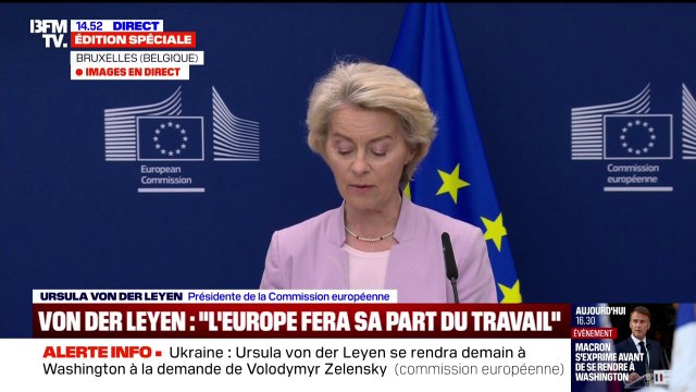Guerre en Ukraine: Nous voulons que Donald Trump fasse preuve de bon sens , déclare Ursula von der Leyen