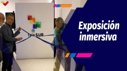 Guía Cultural | Exposición inmersiva "20 años de Telesur: La Otra Mirada de la Noticia Global"