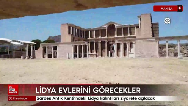 Manisa Sardes Antik Kenti'ndeki Lidya kalıntıları ziyarete açılacak