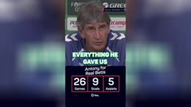 Pellegrini prays for Antony's return