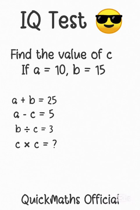 Only High IQ Can Solve 😎