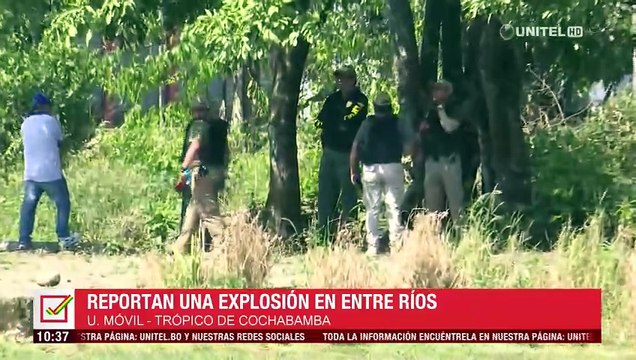 Registran una explosión cerca al recinto electoral donde debe votar Andrónico Rodríguez