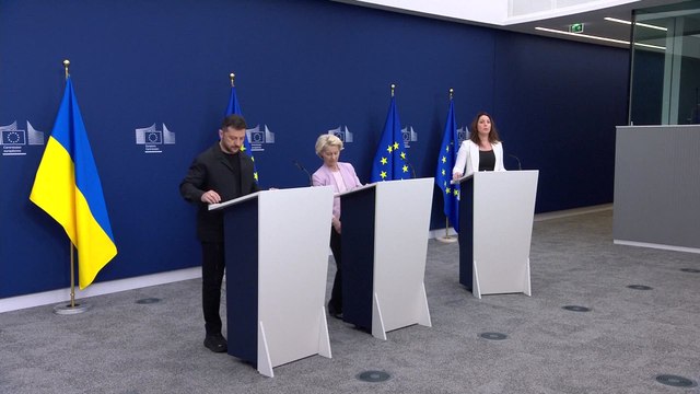 EU's von der Leyen lays out European stance on future Ukraine-Russia deal