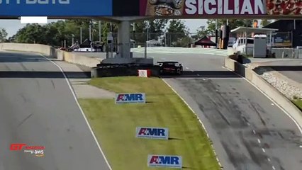 GT America 2025 Road America Race 2 Washington Hit Pit Entry