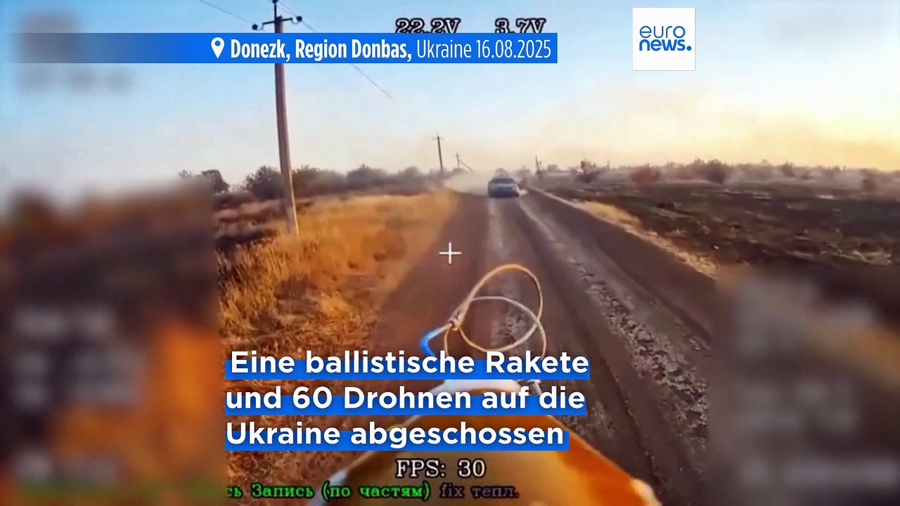 Nach Alaska-Gipfel: Moskau beschießt Ukraine - mindestens 5 Tote