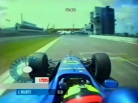 F1 – Luciano Burti (Prost Ferrari V10) Onboard – European GP 2001